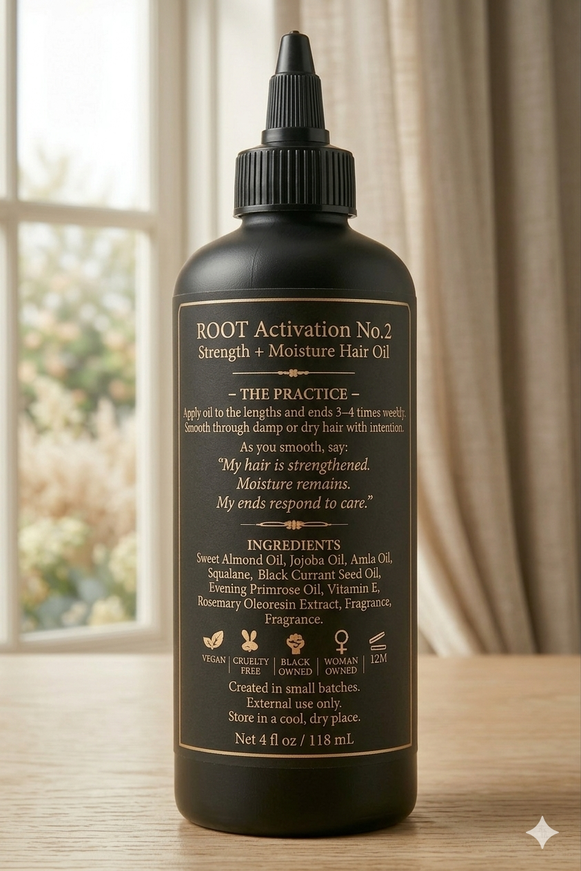 ROOT Activation No.2
Strength + Moisture Hair Oil